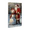 Stupell Industries Santa & Snowman Friend Canvas, design by Franklyn Gregory